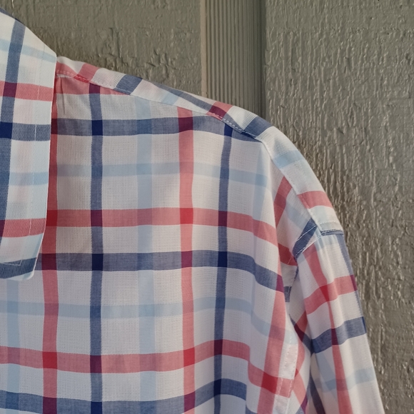 Frank And Eileen Paul Plaid Shirt Size L Men Cotton Long Sleeve Button - Picture 4 of 12